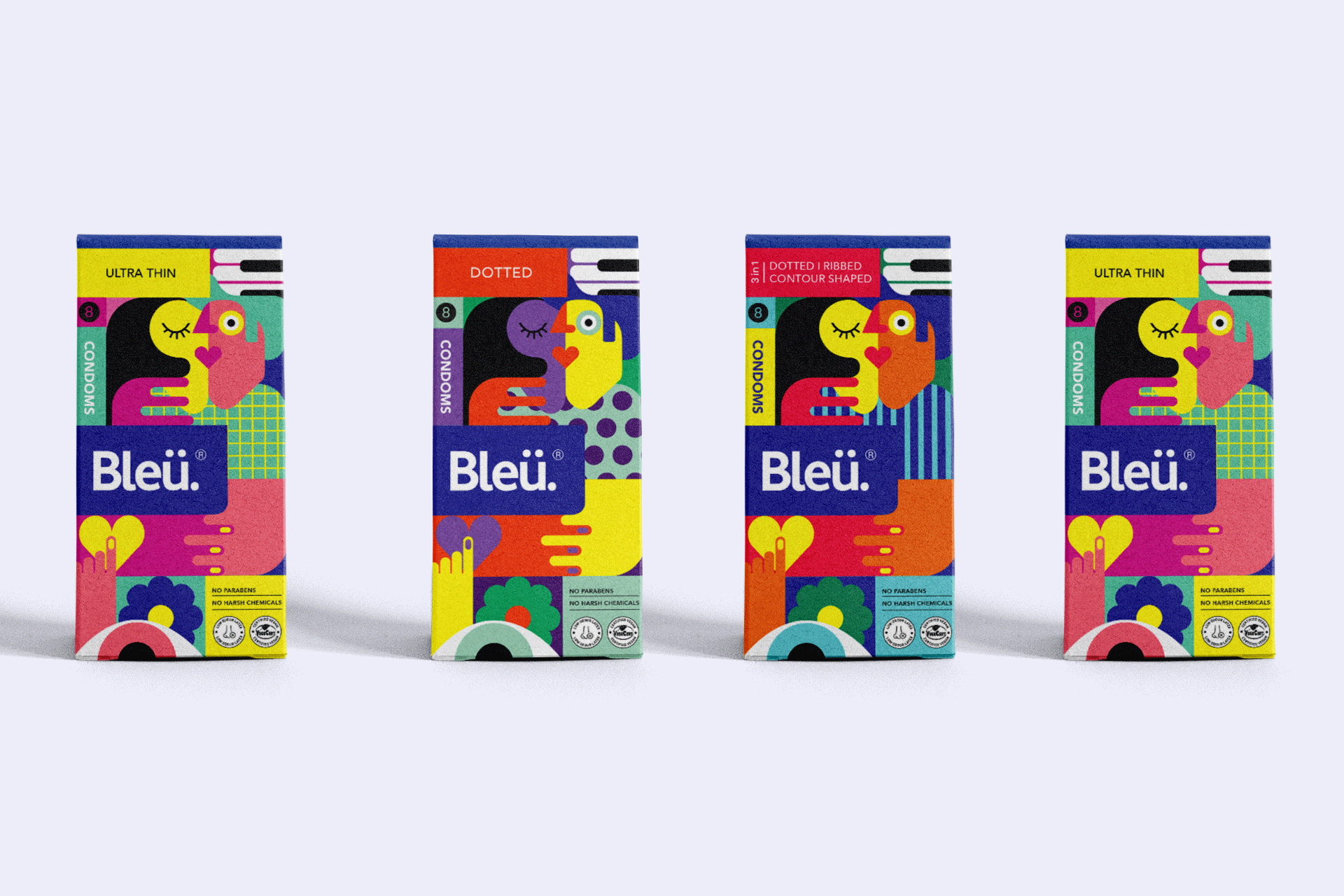 BLEU VEGAN CONDOMS